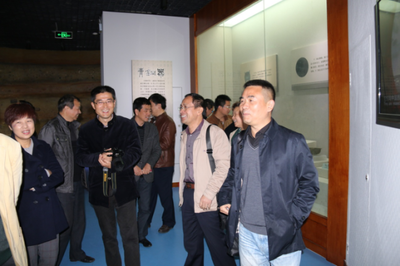 省質(zhì)監(jiān)局監(jiān)督處、認(rèn)評處黨員參觀我縣博物館，共促文化場館管理服務(wù)提升